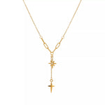 18K Gold-Plated Cross Necklace