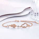 Zircon Gourd Adjustable Bracelet