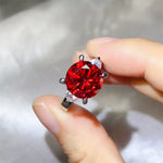 5 Carat Moissanite 925 Sterling Silver Ring