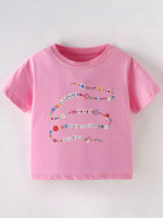 Children's 'Love and Positive Vibes' Graphic T-Shirt