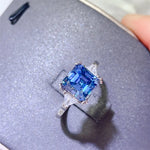 3 Carat Moissanite 925 Sterling Silver Ring - Ladyez