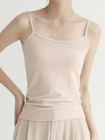 Solid Color Scoop Neck Cami