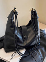 Vintage Buckle Closure Shoulder Bag