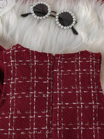 Children's Ribbed Knit Top and Dress Set