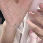 925 Sterling Silver Cat Necklace