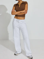 Collared Neck Short Sleeve Top