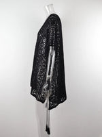 Angel Wings Cutout V-Neck Cover-Up with Tassel - Ladyez