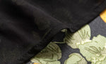 Summer Legal Women Clothing Sling Square Collar Fruit Printed Split Holiday Dress