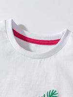 Children's Animal Round Neck T-Shirt