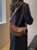 Stylish Crescent Hobo Crossbody Bag