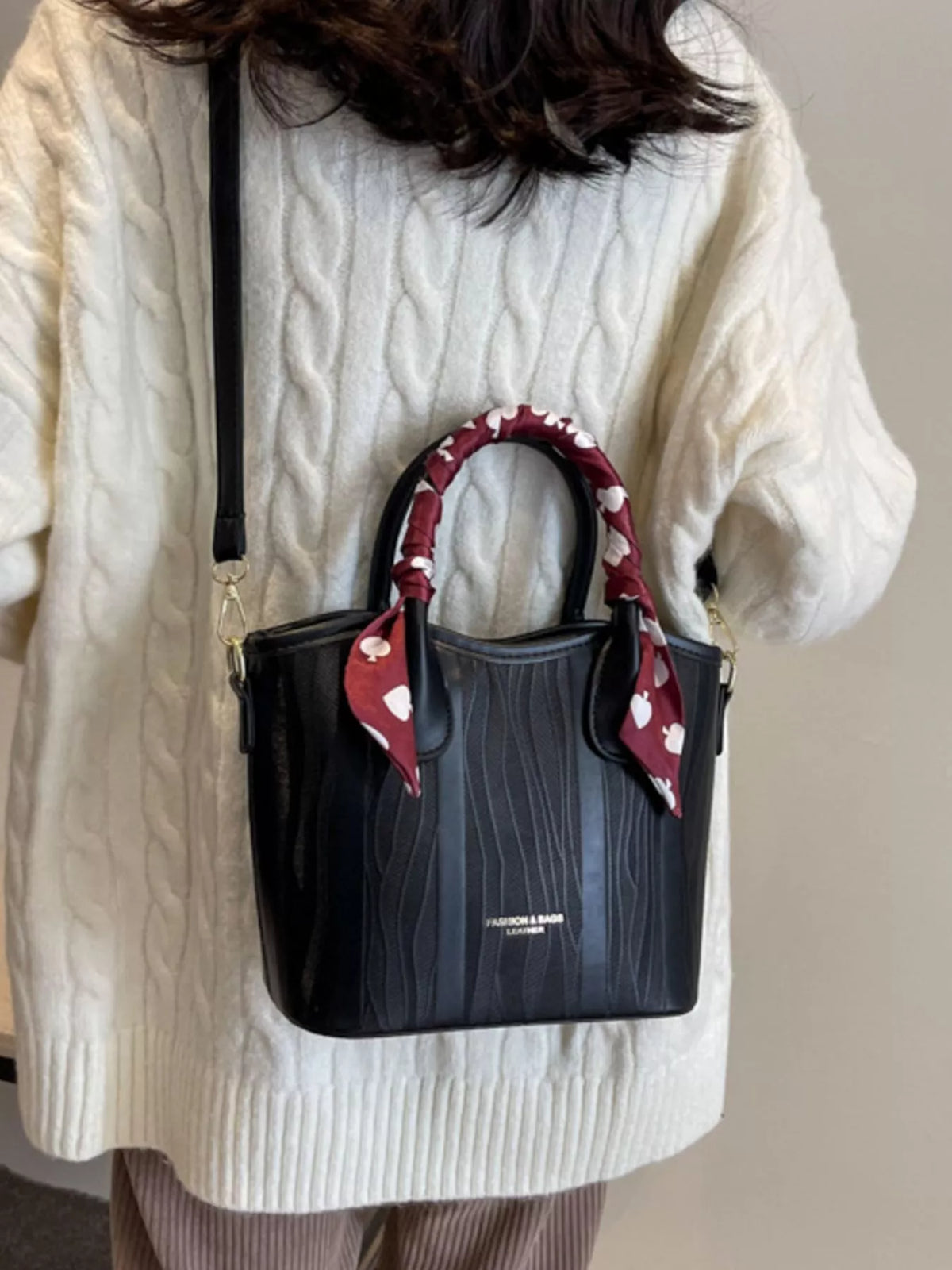 Top Handle Crossbody Bag