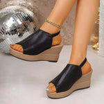 Open Toe Wedge Sandals