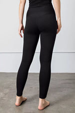 Faith Apparel High Waist Wide Waistband Leggings - Ladyez