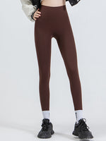Wide Waistband Sports Leggings - Ladyez