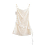 Summer Laminated Decoration Sequin Short Dress