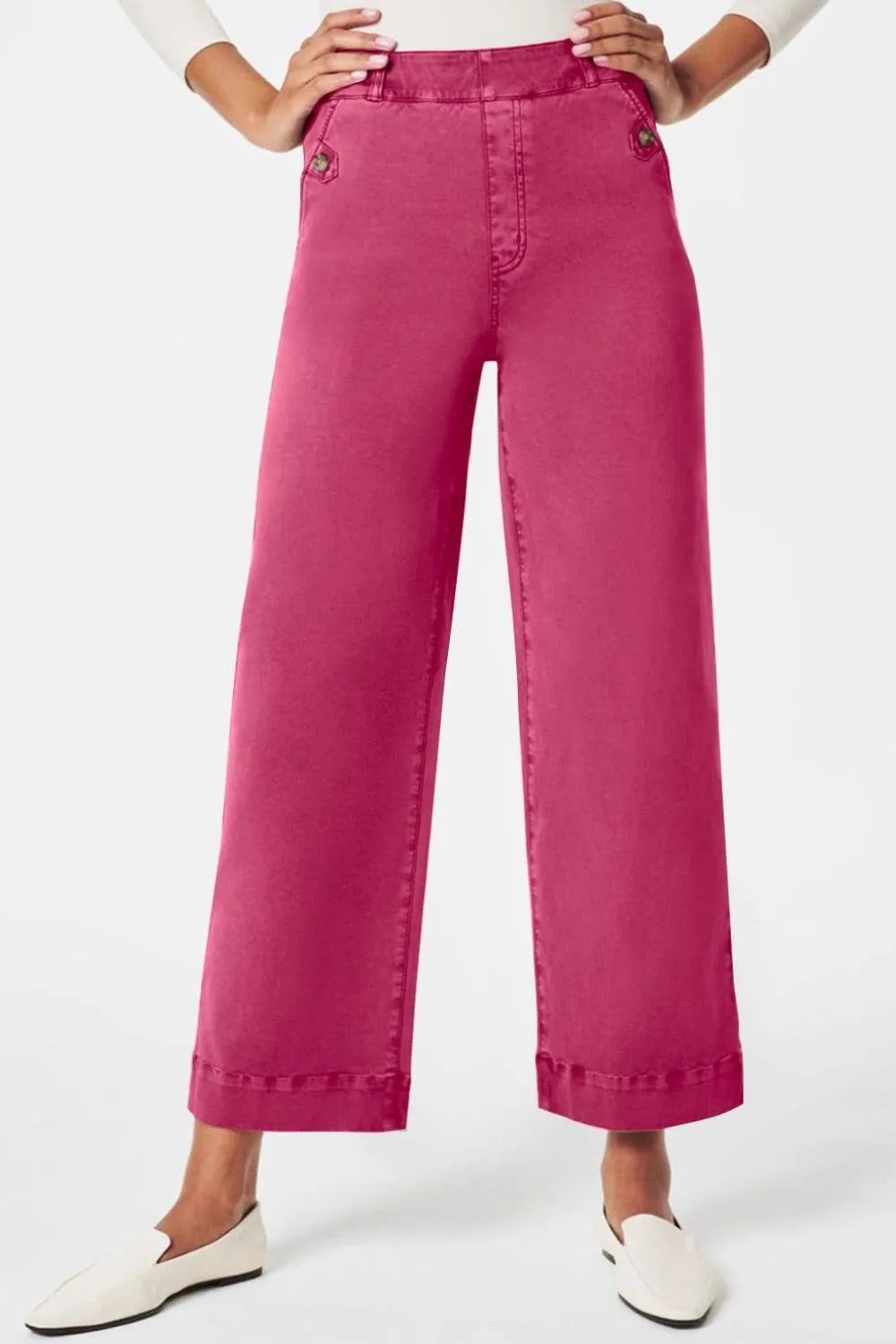 High Waist Jeans with Pockets