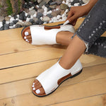 Open Toe Buckle Sandals