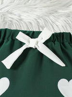 Children's Puff Sleeve Top & Skirt Set