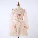 Women Elegant Printed Leopard Print Linen Wrap Around Dress
