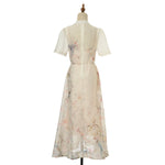 Women Short Sleeved Loose Fitting Dress Set