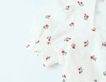 Autumn Women Clothing Waist Controlled Fashionable Sweet Puff Sleeve Dress Women