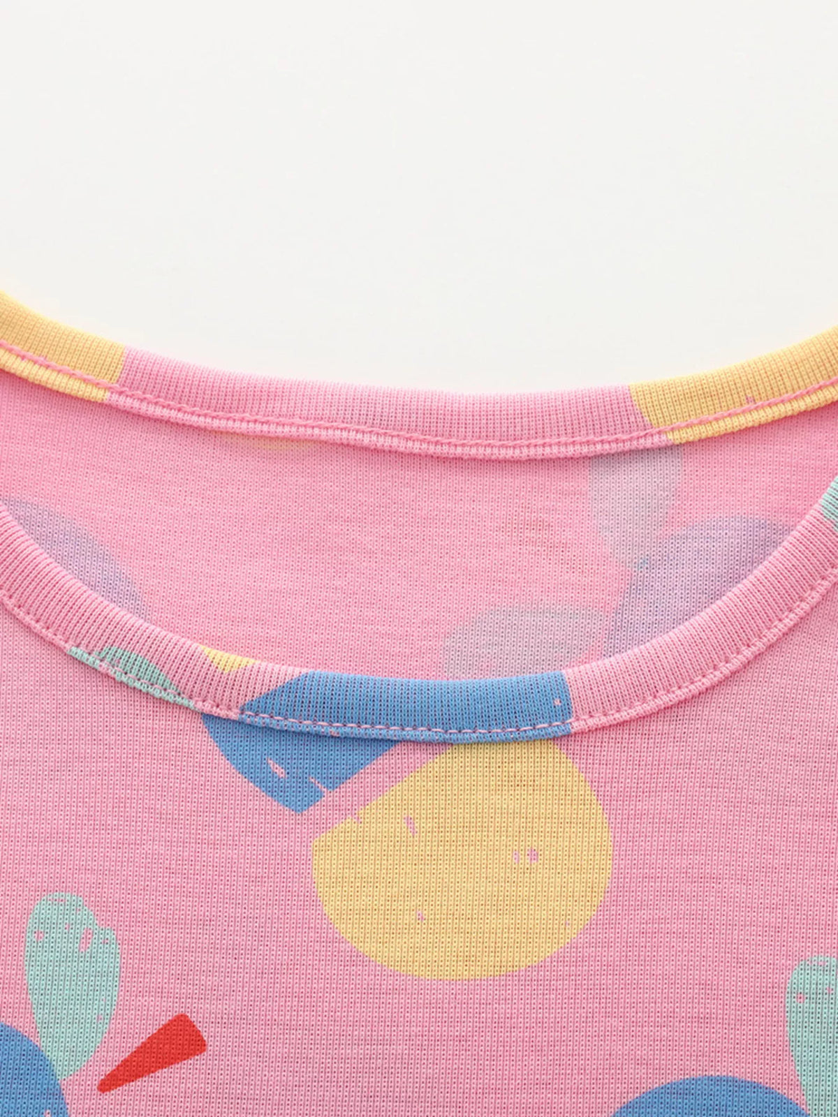 Children's Printed Short Sleeve Dress