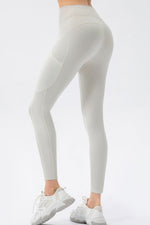 High Waist Slim Fit Long Sports Pants - Ladyez