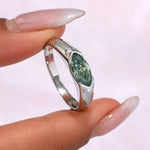 1 Carat Moissanite 925 Sterling Silver Ring - Ladyez