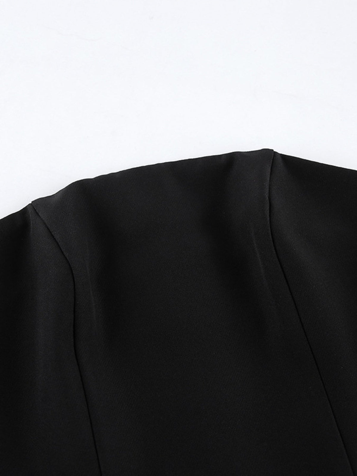 Pleated Detail Tube Mini Dress