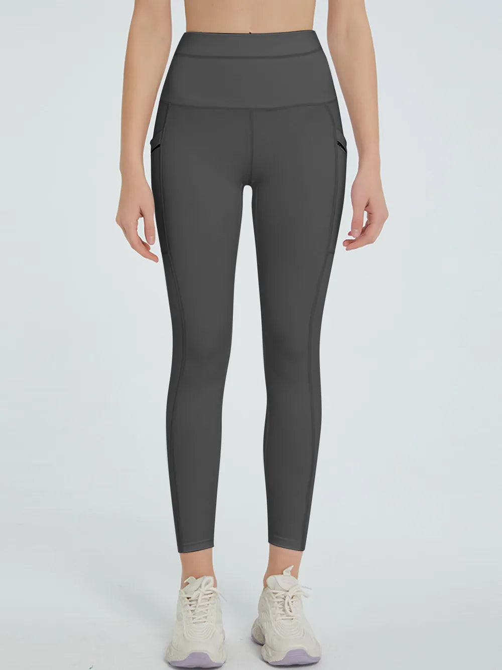 High Waist Active Leggings - Ladyez