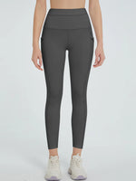 High Waist Active Leggings - Ladyez