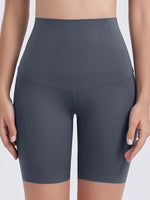 Wide Waistband Sports Shorts - Ladyez