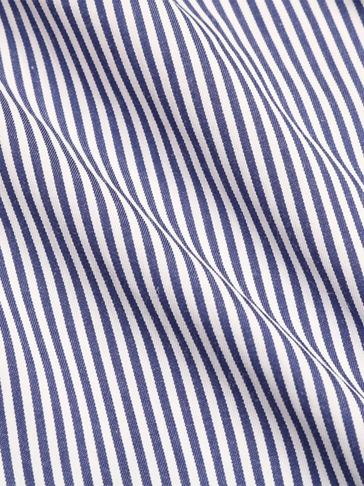 Striped Button-Up Shirt Dress