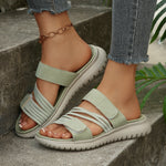 Open Toe Adjustable Strap Sandals