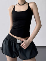 Scoop Neck Cami Top - Ladyez