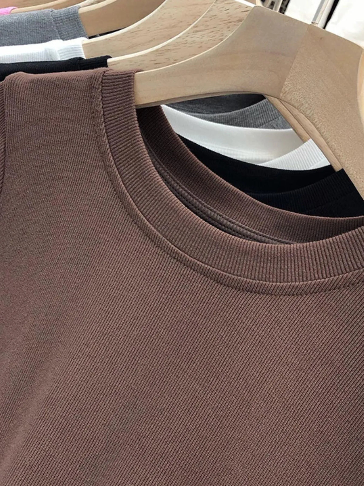 Crew Neck Short Sleeve T-Shirt - Ladyez