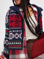 Vintage Button Up Knit Cardigan