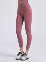 Wide Waistband Sports Leggings - Ladyez