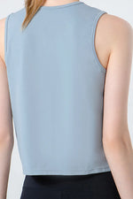 Round Neck Active Tank - Ladyez