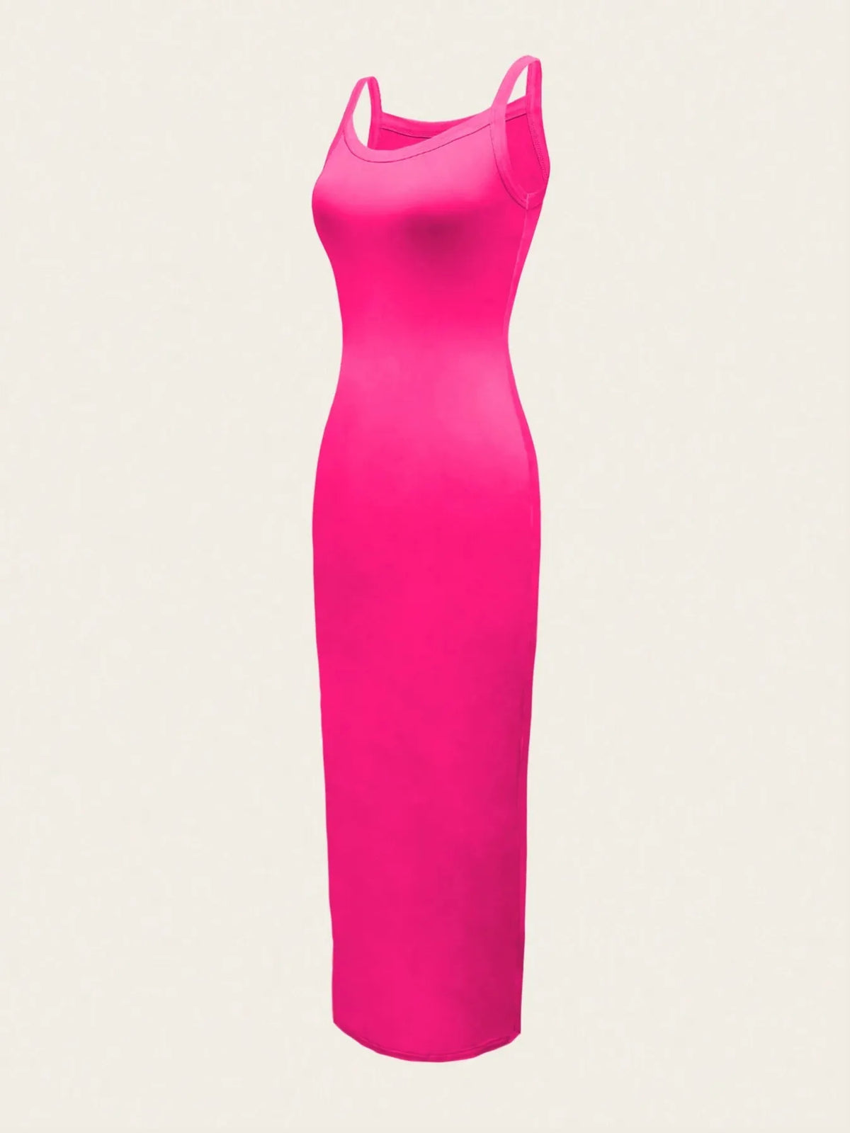 Scoop Neck Maxi Cami Dress - Ladyez