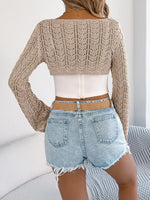 Crochet Knit Shrug Cover Up