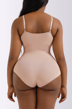 Full Size Spaghetti Strap Shaping Bodysuit - Ladyez
