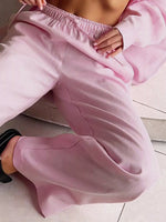 Relaxed Fit Button Up Shirt and Pants Two-Piece Set