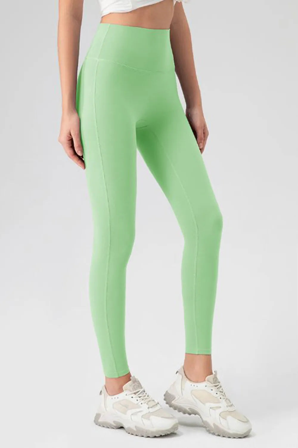 High Waist Skinny Active Pants - Ladyez