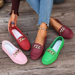 Round Toe Slip-Ons