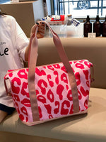 Leopard Print Travel Bag