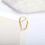 Pearl Embellished Adjustable Ring