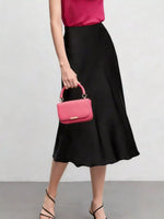 High Waist Midi Skirt