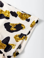 Leopard Print Short Sleeve T-Shirt - Ladyez