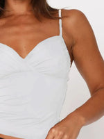 V-Neck Cami Top - Ladyez